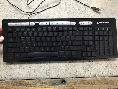 Creative Spectre Gamer USB keyboard w/Backlit Multimedia Volume 116-Keys KUT2 - Image 1 of 4