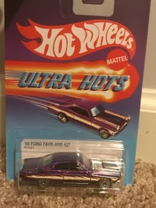 Ultra Hots Purple 66 Ford Fairlane 427 #1/8 2022 Hot Wheels - Picture 1 of 1