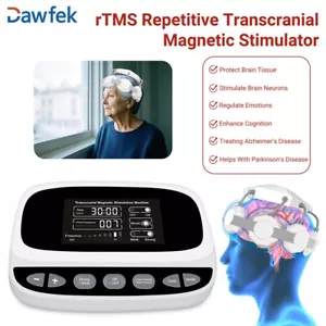 rTMS Brain Stimulation Machine Cognitive Therapy for Anxiety Depression Stroke - Picture 1 of 13