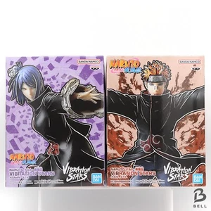 Banpresto Naruto Shippuden Figure VIBRATION STARS Konan & Pain Shinra Tensei New - Picture 1 of 22