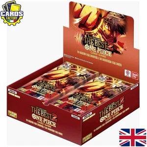 One Piece The Best Vol.2 prb02 Booster Box Premium Sealed English Disponibile - Foto 1 di 3