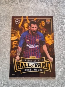 Match Attax - 2024 / 2025 - HALL OF FAME - FC BARCELON  - LIONEL MESSI   !! - Bild 1 von 2