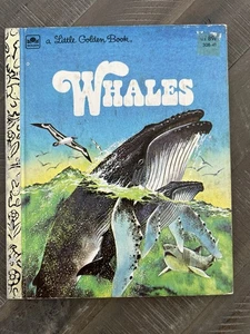 1978 Little Golden Book #308-41 WHALES 89c - Picture 1 of 14