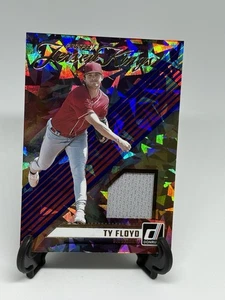 Camiseta deportiva Panini Donruss - Ty Floyd - Prospect Kings Red Ice Relic Rookie RC 2024 - Imagen 1 de 12