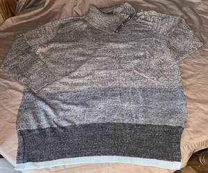 GAP XL PULLOVER LS ROLLKRAGEN mit 5 Druckknöpfen & 7 Schlitzen auf jeder Seite gebraucht - Bild 1 von 13