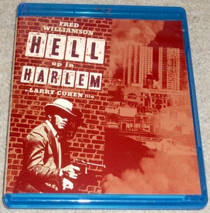 Fred Williamson HELL UP IN HARLEM Julius Harris REGION A BLU RAY Blaxploitation - Picture 1 of 2