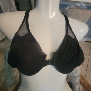 Wacoal BH schwarz Bügel 36C halbtransparent Frontverschluss - Bild 1 von 8
