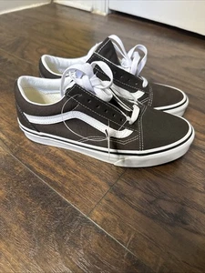 Old Skool Vans - Men’s 5.5/Womens 7 Brown New With Tags - Picture 1 of 6