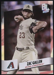 2024 TOPPS BIG LEAGUE FOIL ZAC GALLEN #235 Baseball DIAMONDBACKS - Picture 1 of 2
