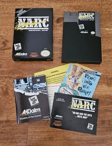 NARC (NES) CIB w RARE poster - Mint - Picture 1 of 7