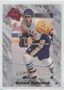 1991 Classic Draft Picks French Richard Matvichuk #7
