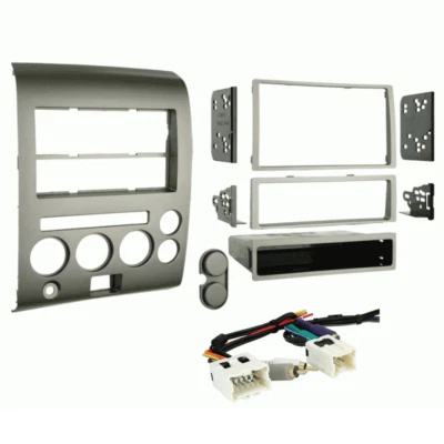 Kit de tablero de instalación de radio DIN simple y doble estéreo para automóvil 99-7606 para Nissan con BOSE Foto 1 de 4