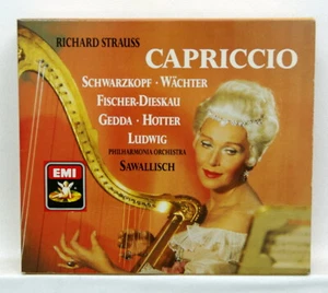 ELISABETH SCHWARZKOPF, WOLFGANG SAWALLISCH - STRAUSS Capriccio EMI 2xCDs NM - Foto 1 di 2