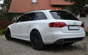 Alerón de techo/alerón de puerta trasera (aspecto S-Line) para Audi A4 B8 Avant/ Estate - Imagen 1 de 6