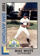 1989 San Antonio Missions Best Ltd Ed #1 Mike White