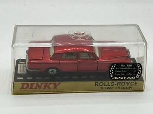 Dinky Toys 158 Rolls Royce Silver Shadow - Metallic Red - original Boxed - Picture 1 of 4