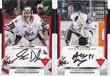 2015-16 Niagara IceDogs SIGNATURE AUTO Album 24 Card Team Alex Nedeljkovic OHL