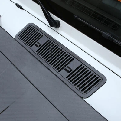Carbon Hood Air Intake Grille Vent Trim For Benz G Class W463 G500 06-18 US - Image 1 of 4