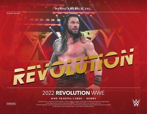 2022 PANINI WWE REVOLUTION *FACTORY SEALED HOBBY BOX