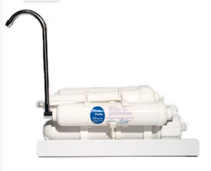 Counter Top RO Reverse Osmosis Drinking Water Filter 4 Stage-Low Pressure System - Picture 1 of 1