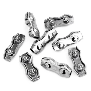 ELECTRIC FENCE__5-15 pcs__Fencing Connectors Clip Poly Joint_Wire 5mm / Tape 8mm - Picture 1 of 10