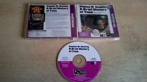 STEPHEN W HAWKING : A BRIEF HISTORY OF TIME - 1998 INTERACTIVE ADVENTURE PC GAME - Picture 1 of 3