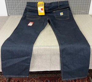 Carhartt Herren 5-Pocket Tapered Slim Fit Jeans 36x30 Dark Denim NEU Neu mit Etikett~~ - Bild 1 von 8