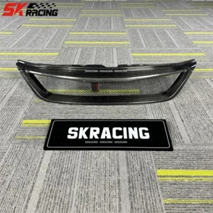 Fits Subaru Impreza 2011 2012 2013-2014 WRX STI Carbon Fiber Front Bumper Grille - Picture 1 of 24