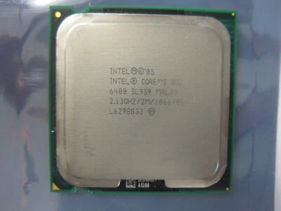Intel Processor Pentium Core 2 Duo 2.13GHz E6400 2M/1066 06 SL9T9 LGA775 Clean * - Image 1 of 4