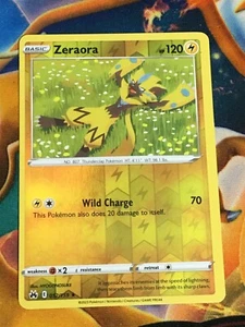 C353 Pokemon TCG Crown Zenith Zeraora #052 NM-M Reverse Holo - Bild 1 von 12
