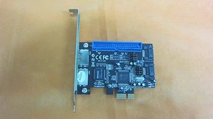 ST Lab Speichercontroller (RAID) IE-J02-C123-00-00012 SATA II + PATA PCIe Card - Picture 1 of 2
