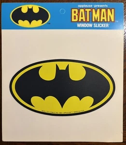 BATMAN Window Slicker applause presents 1989 Brand New Sealed Original - Picture 1 of 2