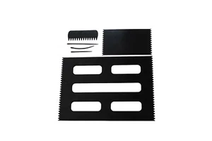 Weaving Loom Frame Board Set, BLACK 95 x 160mm & A4 Size, Comb & Needles. S7801 - Imagen 1 de 5