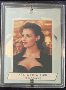James Bond 007 Famke Janssen 2oz Troy Silver Premium Card S-12 No Autograph￼ /25