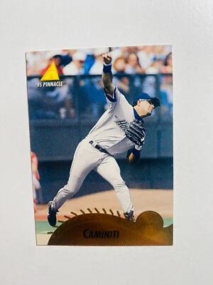 1995 PINNACLE #82 KEN CAMINITI NM-MT MLB BASEBALL CARD - Image 1 of 2