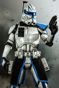 Star Wars Captain Rex Metallposter The Clone Wars Bad Batch 7x11 12x18 C33 - Bild 1 von 1