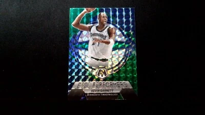 2022-23 Epic Performers Minnesota Timberwolves Kevin Garnett Mosaic Green Prizm - Image 1 of 2