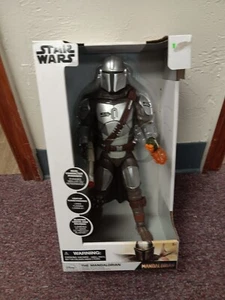 Star Wars The Mandalorian Talking Action Figure Large 15in New Toy - Picture 1 of 3