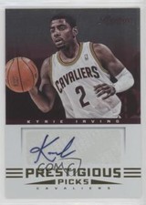 2012-13 Prestige Prestigious Picks Signatures Auto Kyrie Irving #1 Rookie RC