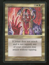 Johan Slight Play Legends Rare MTG LEG Magic The Gathering