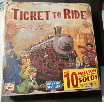 Ticket To Ride Cross Country Train Adventure Board Game - Image 1 of 4