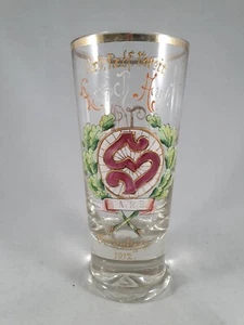 Bierglas aus 1912 A.R.B. VEREINE STUTTGART - Bild 1 von 9