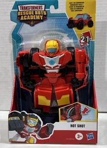 Playskool Heroes Transformers Rescue Bots Academy "Hot Shot" to Off Road Vehicle - Picture 1 of 3