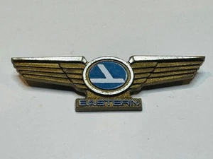 Old Vintage Eastern Airlines Wings Pin Plastic Kids Lapel Pin Stoffel Seals Jr - Picture 1 of 3