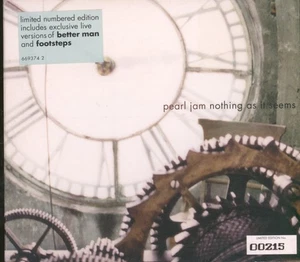 Pearl Jam Nothing As It Seems CD UK Epic 2000 single in numbered digipak - No - Picture 1 of 3