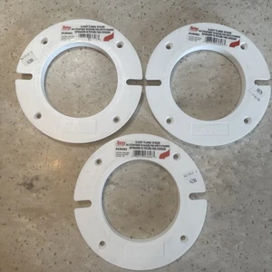 (Lot of 3) Oatey Closet Flange Spacer PVC White 1/2" 43646 Brand New! - Picture 1 of 5