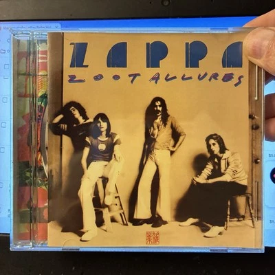 FRaNK ZaPPa 1976 Zoot Allures 1995 Rykodisk CD Avantgarde Blues Progressive Rock - Imagem 1 de 2