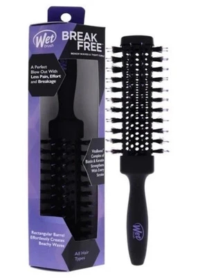 Beach Waves NIB Round Brush All Hair Types, Loose Curls & Beachy Waves-Wet Brush - Image 1 of 4