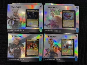 Magic Final Fantasy - Commander Deck Display Collector Edition Full Set - Bild 1 von 2