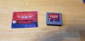 Red Alarm (Nintendo Virtual Boy, 1995) Cartridge w instructions